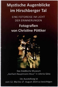 Mystische Augenblicke im Hirschberger Tal - folder [Dokument życia społecznego]