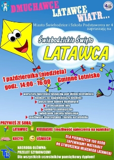 Świebodzickie święto latawca - plakat [Dokument życia społecznego]