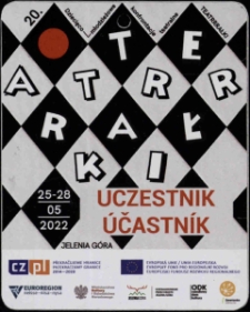 20. Dziecięco-młodzieżowe konfrontacje teatralne Teatrrrałki : UCZESTNIK = ÚČASTNÍK - identyfikator [Dokument życia społecznego]