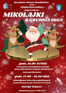 Mikołajki - plakat [Dokument życia społecznego]