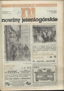 Nowiny Jeleniogórskie : tygodnik społeczny, [R. 35], 1992, nr 44 (1698!)