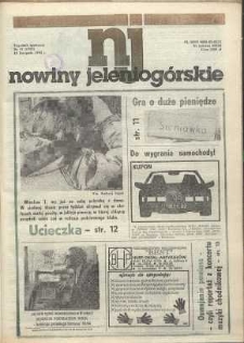 Nowiny Jeleniogórskie : tygodnik społeczny, [R. 35], 1992, nr 47 (1700!)
