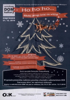 Ho ho ho... Mikołaj jakiego świat nie widział - plakat [Dokument życia społecznego]