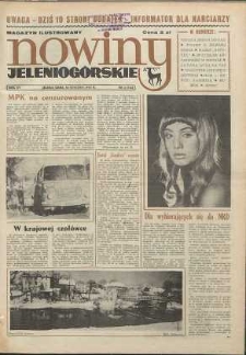 Nowiny Jeleniogórskie : magazyn ilustrowany ziemi jeleniogórskiej, R. 15, 1972, nr 3 (714)