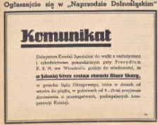 Komunikat : ...w Jeleniej Górze zostaje otwarte Biuro Skarg