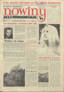 Nowiny Jeleniogórskie : magazyn ilustrowany ziemi jeleniogórskiej, R. 15, 1972, nr 11 (722)