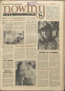 Nowiny Jeleniogórskie : magazyn ilustrowany ziemi jeleniogórskiej, R. 15, 1972, nr 19 (730)