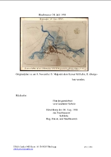 Hochwasser 30. Juli 1898