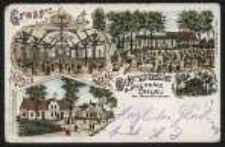 Gruss aus dem Oderschlösschen Bürgersäle Ohlau [Dokument ikonograficzny]