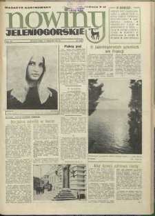 Nowiny Jeleniogórskie : magazyn ilustrowany ziemi jeleniogórskiej, R. 15, 1972, nr 33 (744)