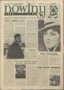 Nowiny Jeleniogórskie : magazyn ilustrowany ziemi jeleniogórskiej, R. 15, 1972, nr 49 (750!)