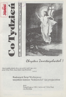 Co Tydzień : NSZZ Solidarność Region Dolny Śląsk, 1993, nr 5 (36)