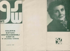 R&oacute;ża Farbisz-Kijankowa - folder [Dokument życia społecznego]