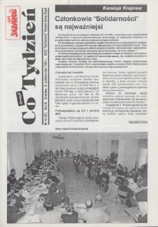 Co Tydzień : NSZZ Solidarność Region Dolny Śląsk, 1993, nr 16 (47)