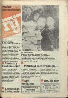 Nowiny Jeleniogórskie : tygodnik społeczny, [R. 36], 1993, nr 13 (1717!)