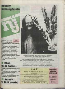 Nowiny Jeleniogórskie : tygodnik społeczny, [R. 36], 1993, nr 14 (1718!)