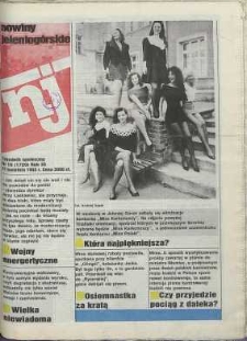 Nowiny Jeleniogórskie : tygodnik społeczny, [R. 36], 1993, nr 16 (1720!)