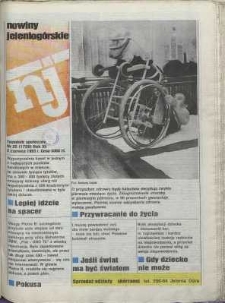 Nowiny Jeleniogórskie : tygodnik społeczny, [R. 36], 1993, nr 22 (1726!)