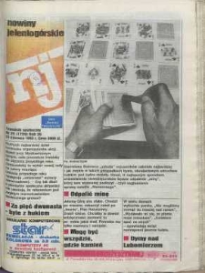 Nowiny Jeleniogórskie : tygodnik społeczny, [R. 36], 1993, nr 25 (1729!)