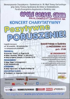 Koncert charytatywny. Pozytywne poruszenie!