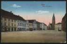 Ohlau – Ring u. Ev. Kirche [Dokument ikonograficzny]