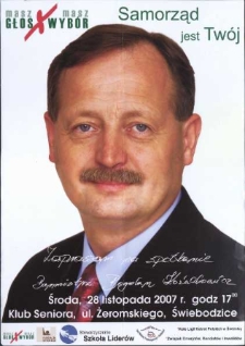 Masz Głos, Masz Wybór. Samorząd jest Twój