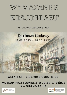 Wymazane z krajobrazu - plakat [Dokument życia społecznego]
