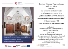 Uroczyste podsumowanie przedsięwzięcia z grantu KPO "Ożywienie barokowych freskow w dawnym klasztorze pocysterskim" - zaproszenie [Dokument życia społecznego]
