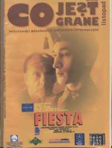Co Jest Grane : wrocławski miesięcznik kulturalno-informacyjny, 1996, nr 11 (33)
