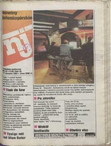 Nowiny Jeleniogórskie : tygodnik społeczny, [R. 36], 1993, nr 33 (1736!)
