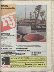 Nowiny Jeleniogórskie : tygodnik społeczny, [R. 36], 1993, nr 40 (1743!)