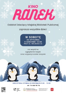 Kinoranek z Biblioteką - plakat [Dokument życia społecznego]