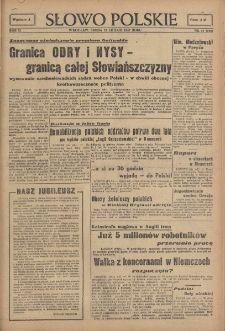 Słowo Polskie, 1947, nr 41 (100) [12.02]