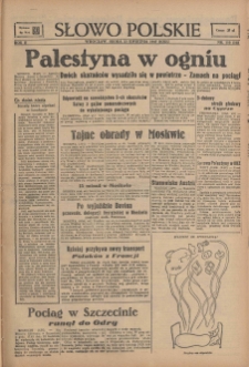 Słowo Polskie, 1947, nr 110 (168) [23.04]