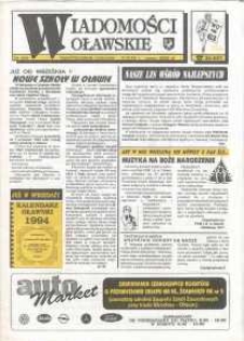 Wiadomości Oławskie, 1993, nr 24 (63)