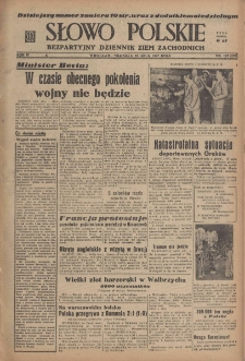 Słowo Polskie : bezpartyjny dziennik ziem zachodnich, 1947, nr 197 (253) [20.07]
