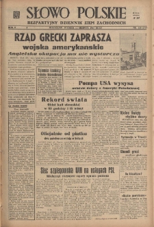 Słowo Polskie : bezpartyjny dziennik ziem zachodnich, 1947, nr 220 (276) [12.08]