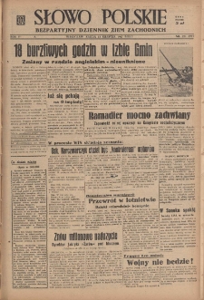 Słowo Polskie : bezpartyjny dziennik ziem zachodnich, 1947, nr 221 (277) [13.08]