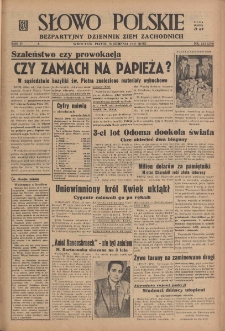 Słowo Polskie : bezpartyjny dziennik ziem zachodnich, 1947, nr 223 (279) [15.08]