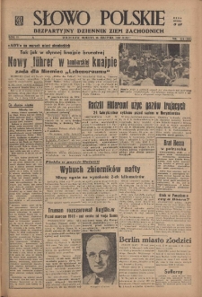 Słowo Polskie : bezpartyjny dziennik ziem zachodnich, 1947, nr 224 (280) [16.08]
