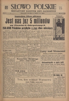 Słowo Polskie : bezpartyjny dziennik ziem zachodnich, 1947, nr 227 (283) [19.08]
