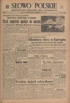 Słowo Polskie : bezpartyjny dziennik ziem zachodnich, 1947, nr 233 (289) [25.08]