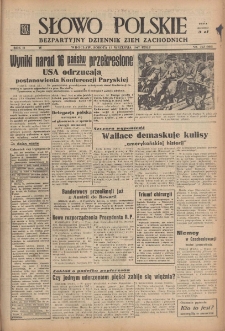 Słowo Polskie : bezpartyjny dziennik ziem zachodnich, 1947, nr 252 (308) [13.09]