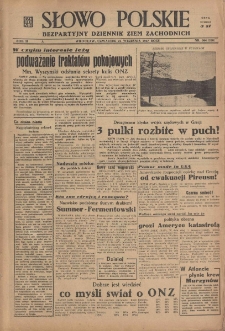 Słowo Polskie : bezpartyjny dziennik ziem zachodnich, 1947, nr 264 (320) [25.09]