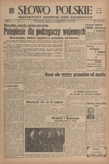 Słowo Polskie : bezpartyjny dziennik ziem zachodnich, 1947, nr 298 (353) [29.10]