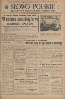 Słowo Polskie : bezpartyjny dziennik ziem zachodnich, 1947, nr 332 (387) [3.12]