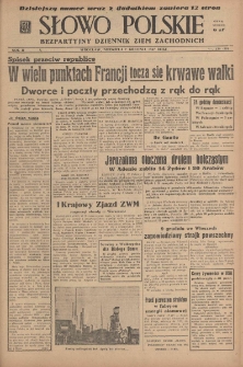 Słowo Polskie : bezpartyjny dziennik ziem zachodnich, 1947, nr 336 (391) [7.12]