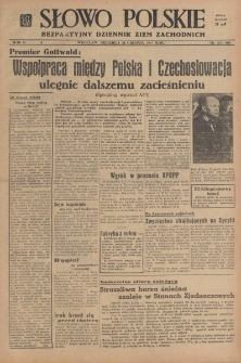 Słowo Polskie : bezpartyjny dziennik ziem zachodnich, 1947, nr 354 (408) [28.12]