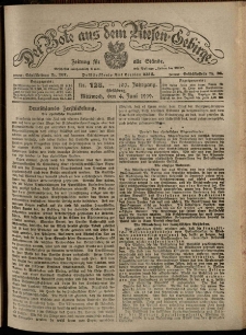 Der Bote aus dem Riesen-Gebirge : Zeitung f&uuml;r alle St&auml;nde, R. 107, 1919, nr 128