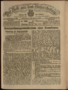 Der Bote aus dem Riesen-Gebirge : Zeitung f&uuml;r alle St&auml;nde, R. 107, 1919, nr 143
